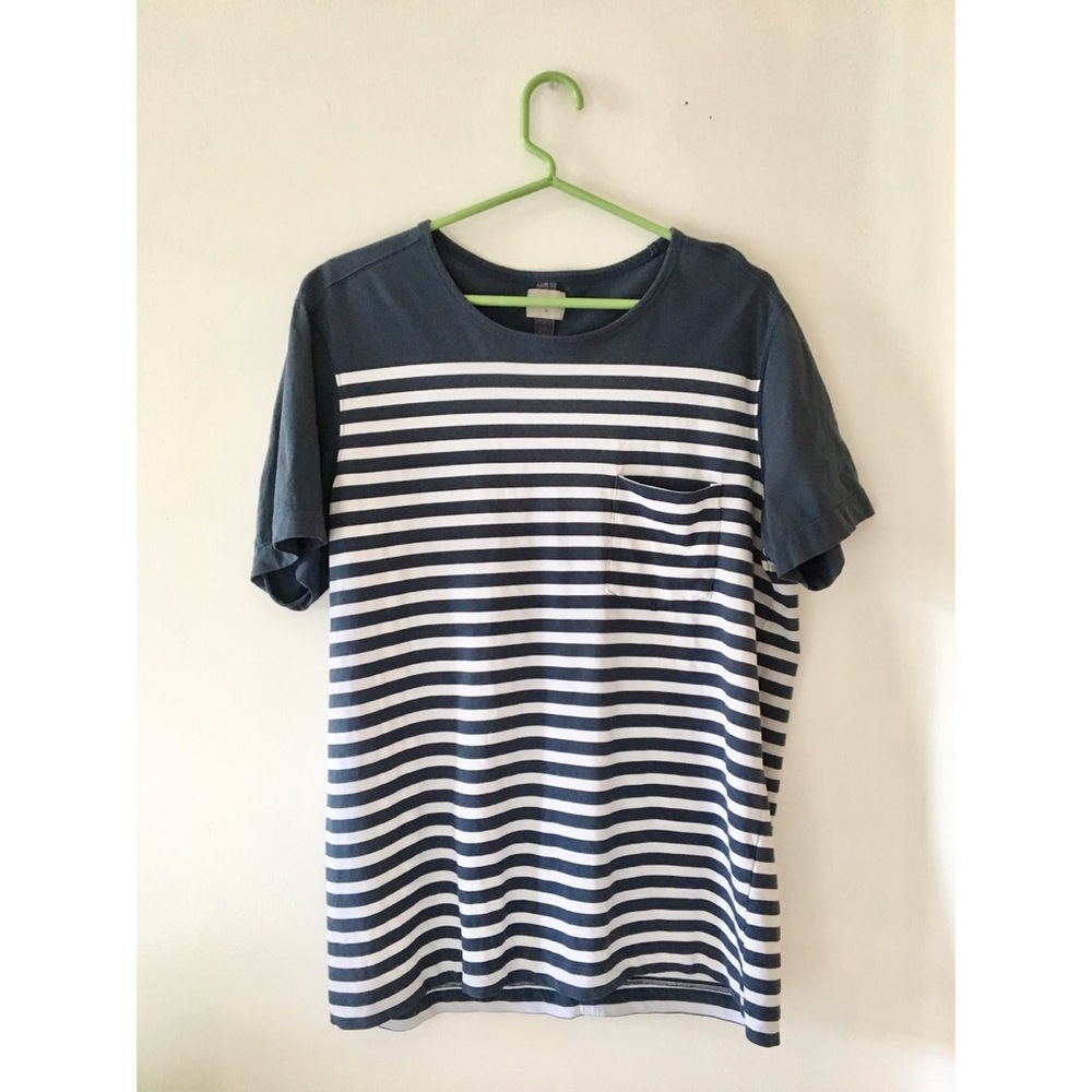 Acne Striped Pocket Tee